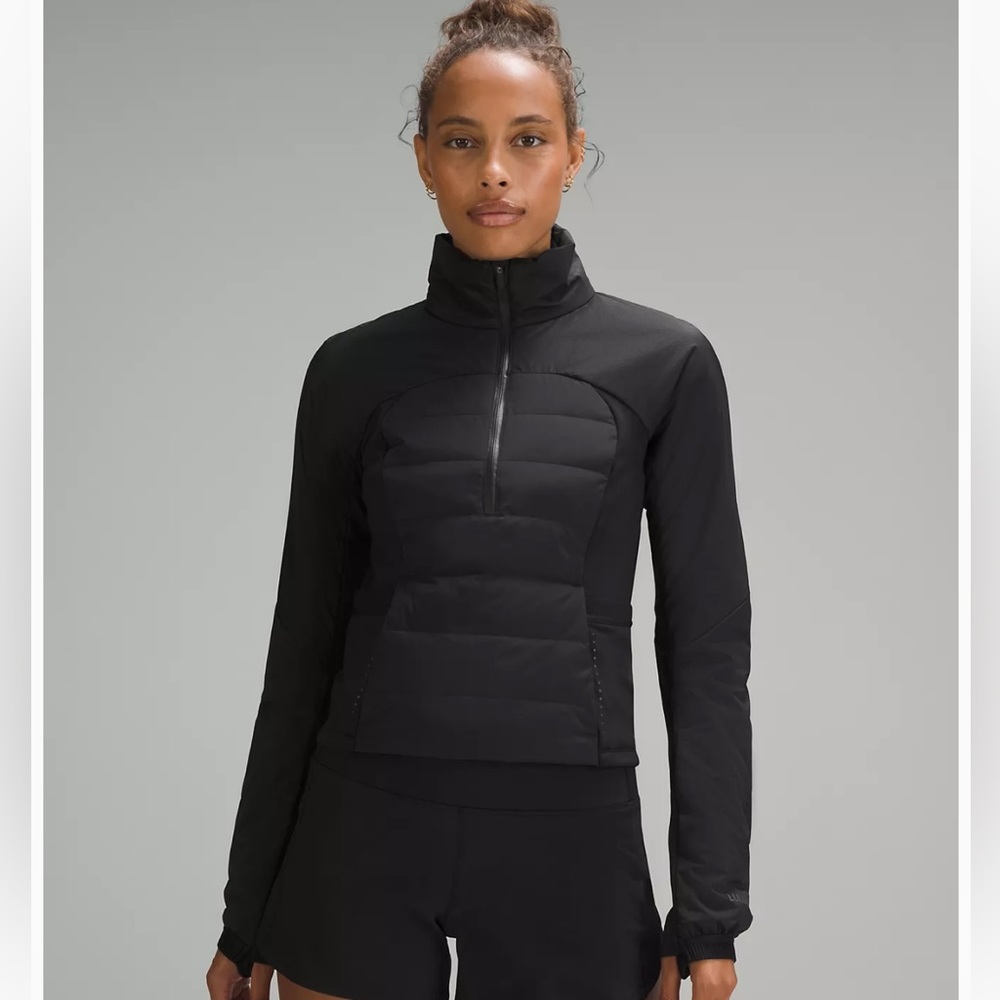 Down for It All Cropped Half-Zip Pullover